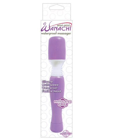 Mini-mini Wanachi Massager Waterproof - Purple - LUST Depot