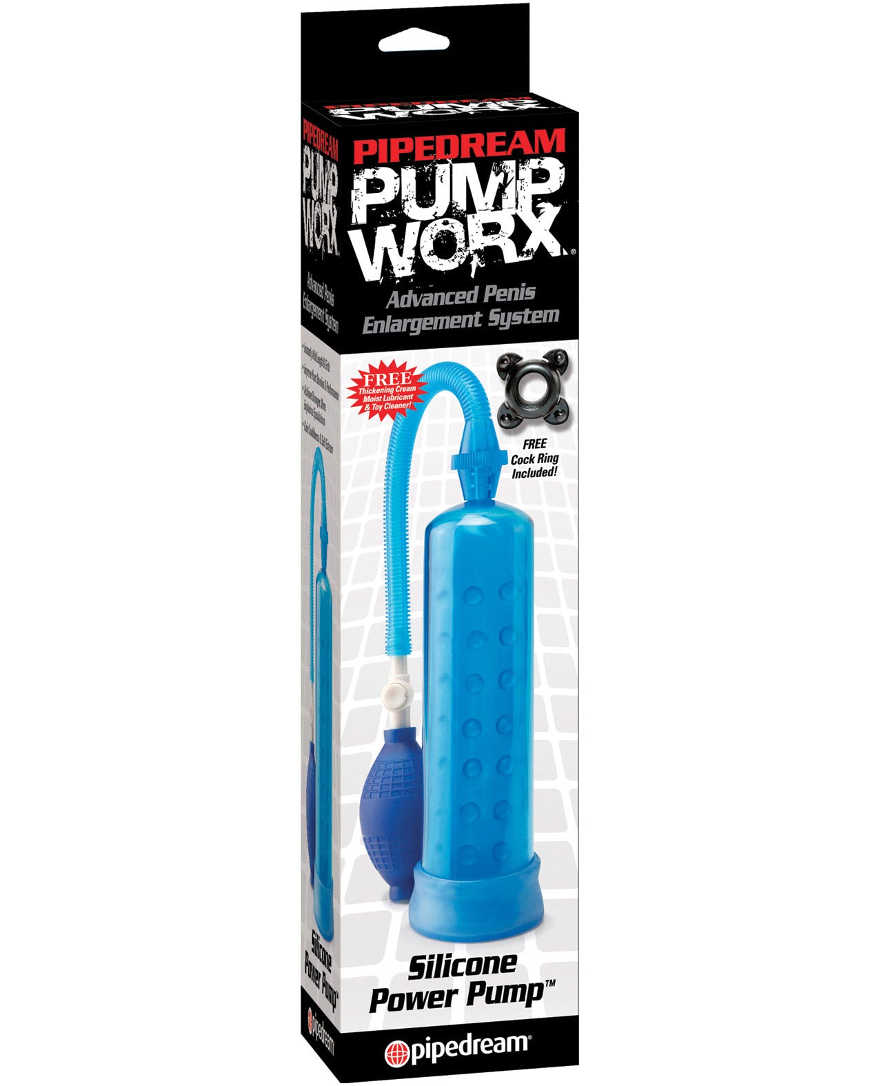 Pump Worx Silicone Power Pump - Blue - LUST Depot