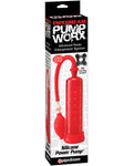 Pump Worx Silicone Power Pump - Red - LUST Depot
