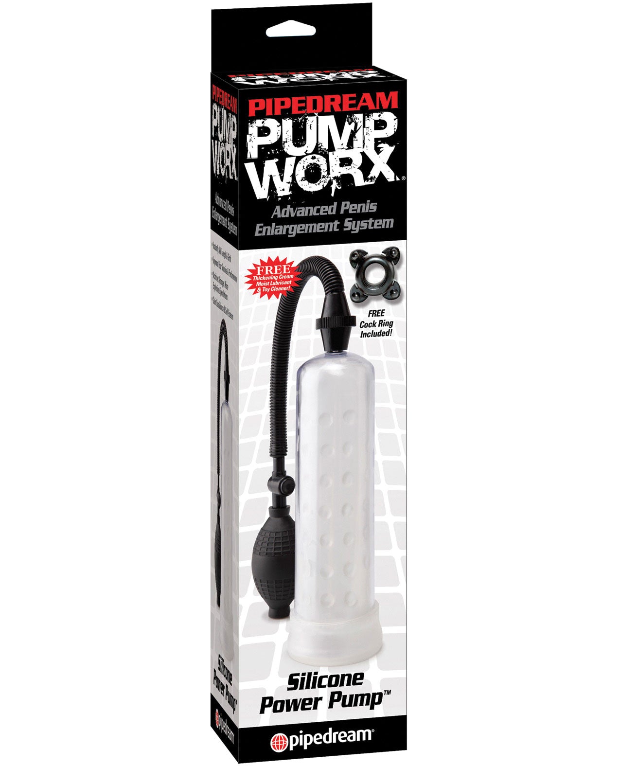 Pump Worx Silicone Power Pump - Clear - LUST Depot