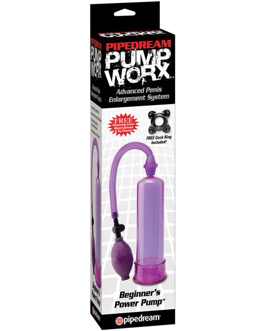 Pump Worx Beginner's Power Pump - Purple - LUST Depot