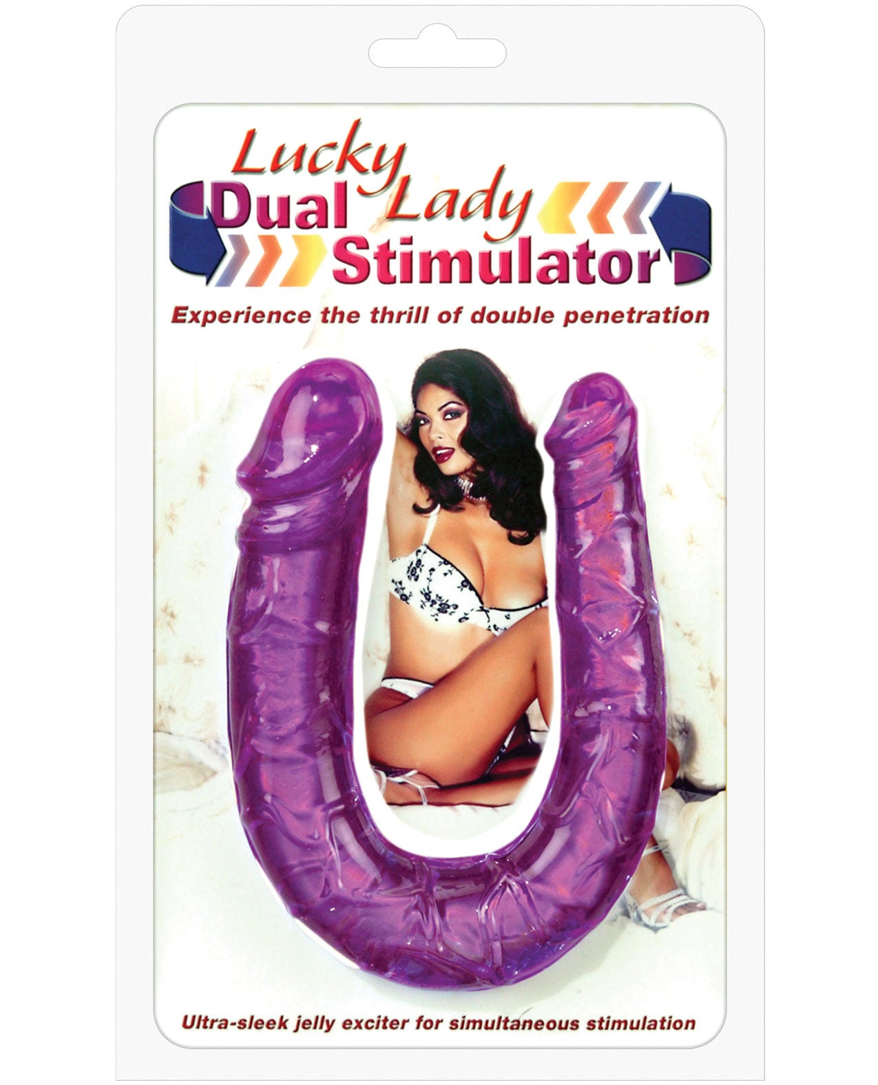Lucky Lady Dual Stimulator Double Dong - LUST Depot