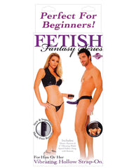 Fetish Fantasy Series For Him Or Her Vibrating Hollow Strap-on - Purple - LUST Depot