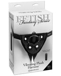 Fetish Fantasy Series Vibrating Plush Harness - Black - LUST Depot