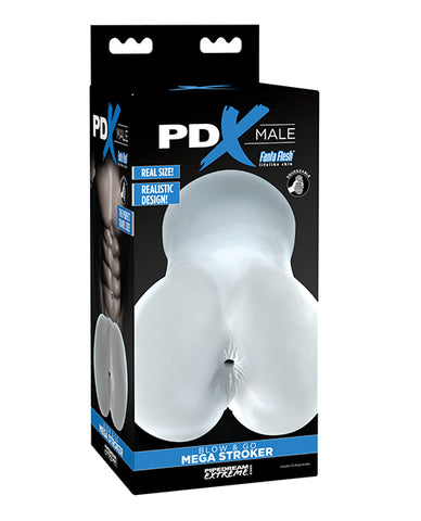 Pdx Male Blow & Go Mega Stroker - Frosted - LUST Depot