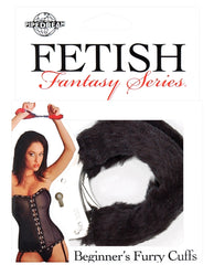 Fetish Fantasy Series Beginners Furry Cuffs - Black - LUST Depot