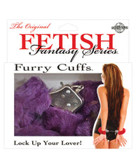 Fetish Fantasy Series Furry Cuffs - Purple - LUST Depot