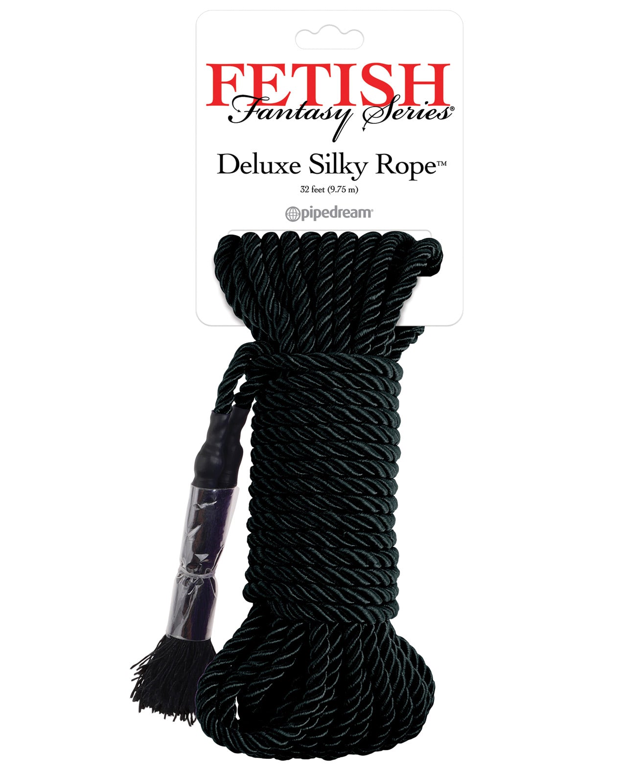 Fetish Fantasy Series Deluxe Silk Rope - Black - LUST Depot