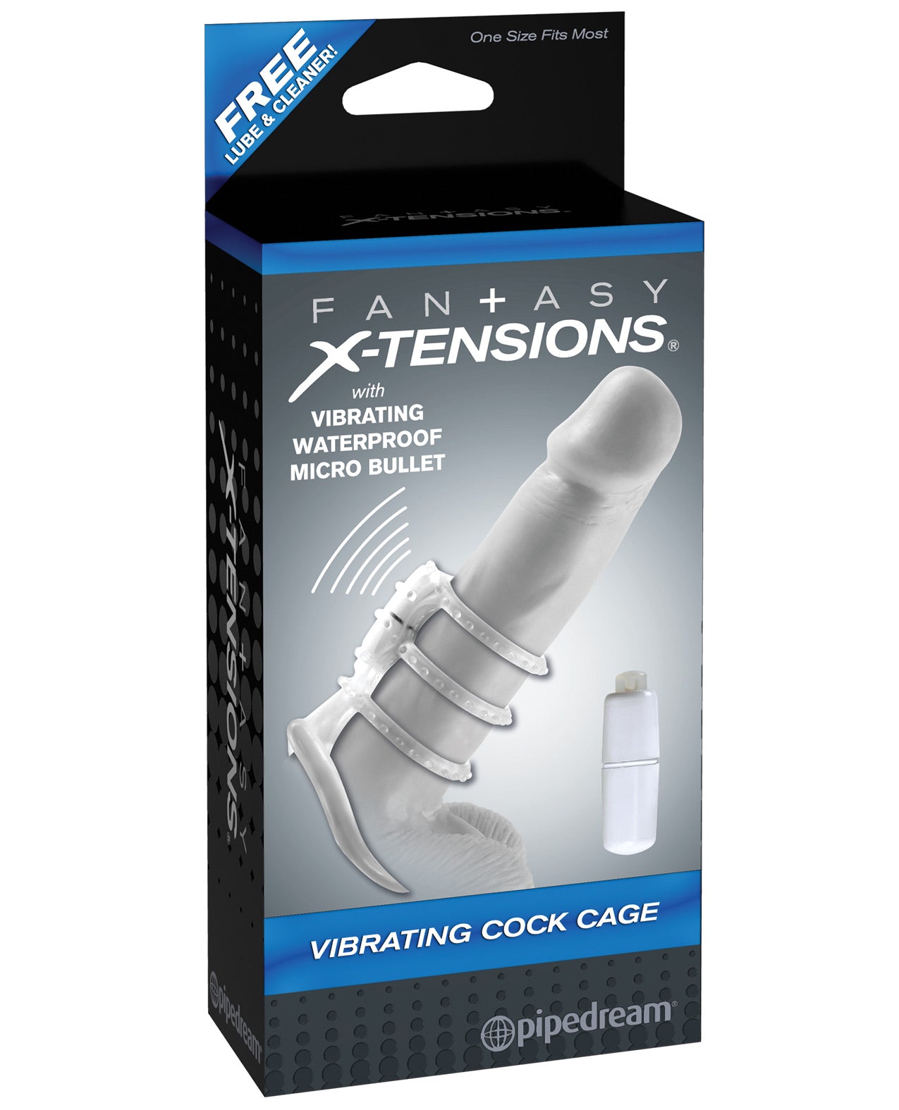 Fantasy X-tensions Vibrating Cock Cage - LUST Depot