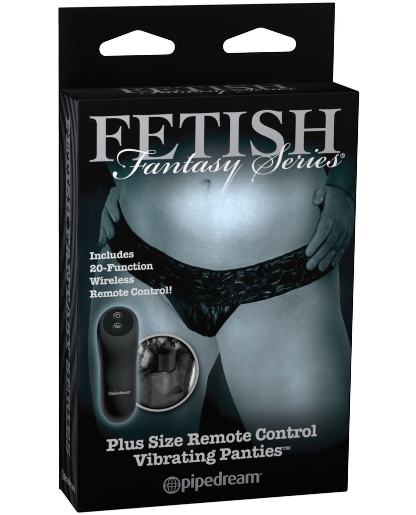 Fetish Fantasy Limited Edition Remote Control Vibrating Panties - Plus Size - LUST Depot