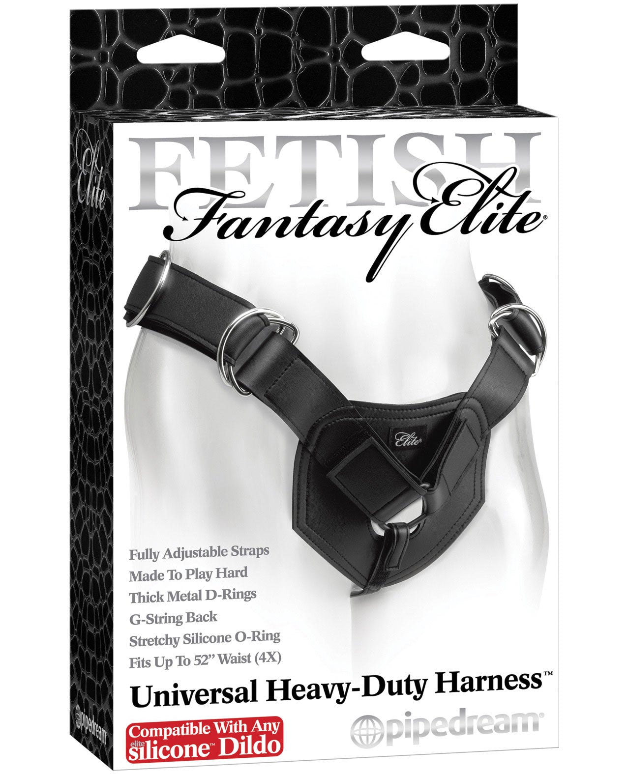 Fetish Fantasy Elite Universal Heavy Duty Harness - Compatible W-any Silicone Dildo - LUST Depot
