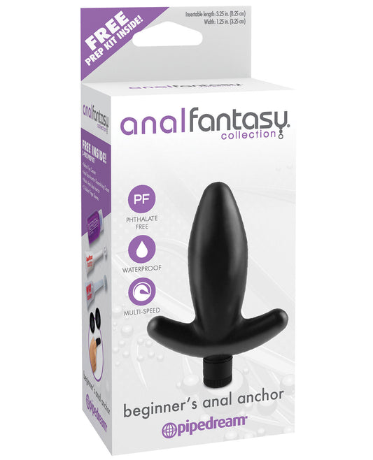 Anal Fantasy Collection Beginners Anal Anchor - Black - LUST Depot