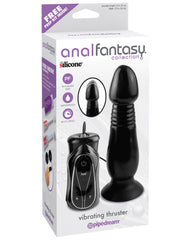 Anal Fantasy Collection Vibrating Thruster - Black - LUST Depot
