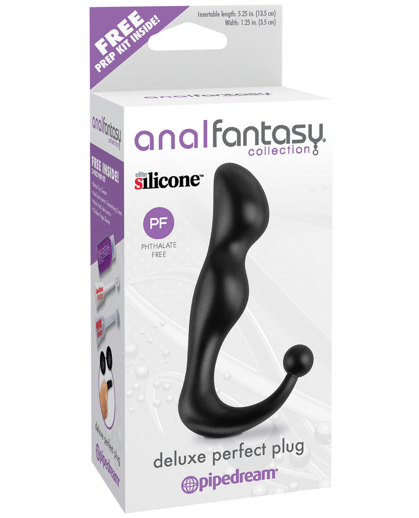 Anal Fantasy Collection Perfect Plug - Black - LUST Depot