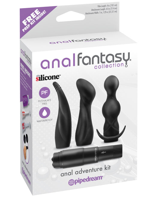 Anal Fantasy Collection Anal Adventure Kit - Black - LUST Depot