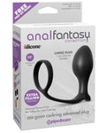 Anal Fantasy Collection Ass Gasm Advanced Plug W-cockring - LUST Depot