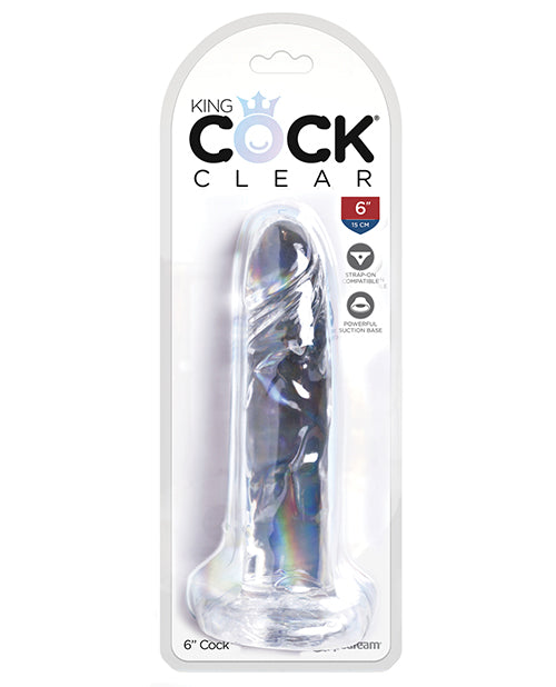 King Cock Clear 6" Cock - LUST Depot