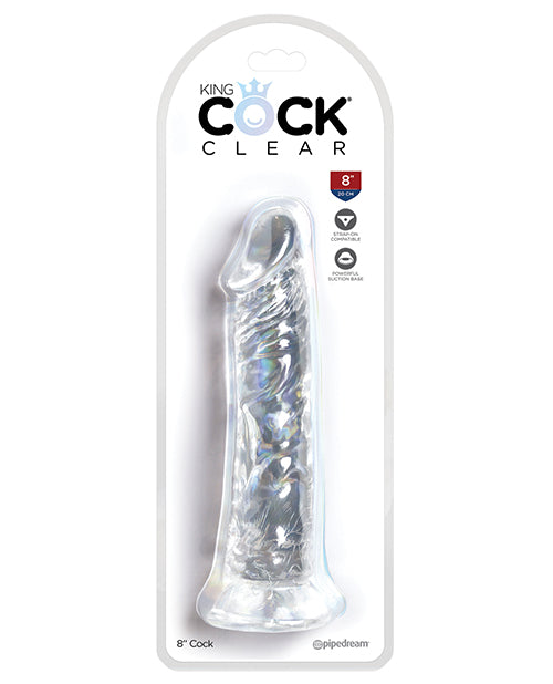 King Cock Clear 8" Cock - LUST Depot