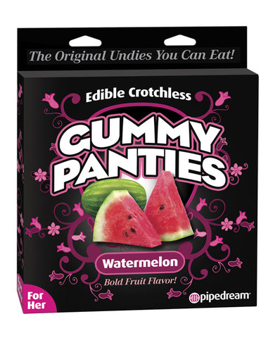 Edible Crotchless Gummy Panty - Watermelon - LUST Depot