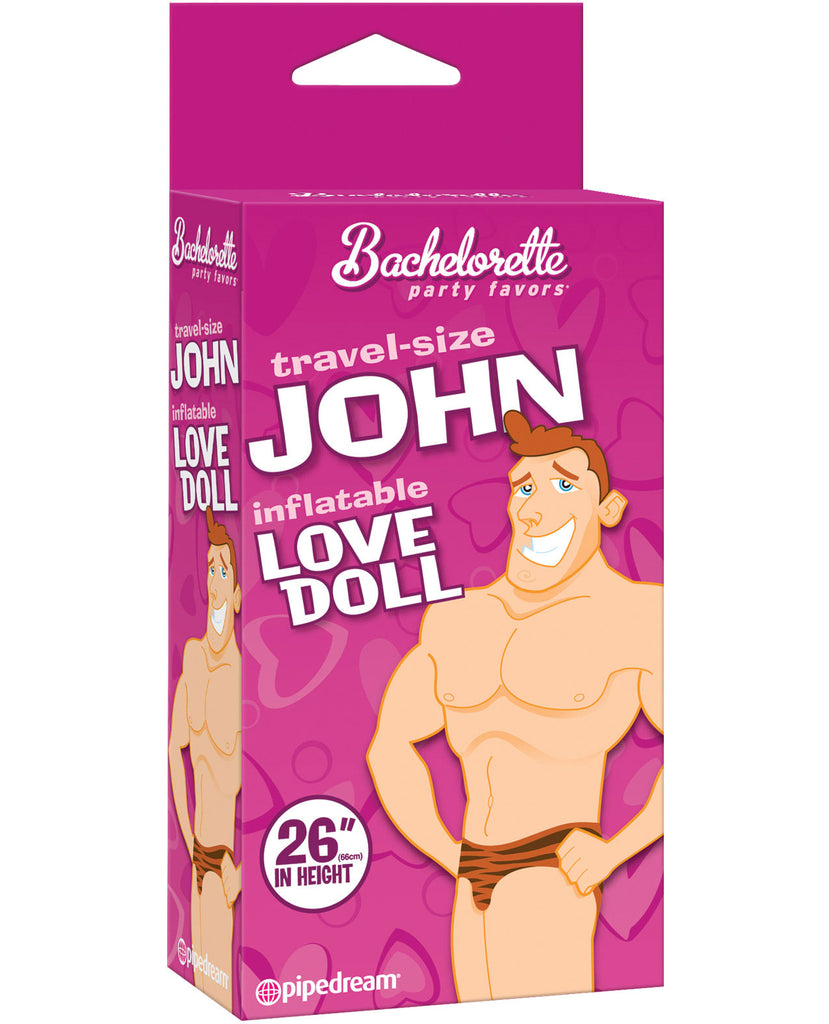 Bachelorette Party Favors Travel Size John Blow Up Doll - LUST Depot