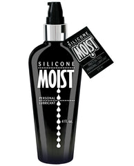 Moist Silicone Lube - 4 Oz Pump Bottle - LUST Depot