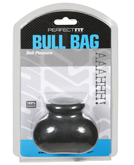 Perfect Fit Bull Bag 3-4" Ball Stretcher - Black - LUST Depot