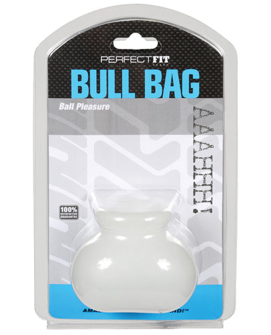 Perfect Fit Bull Bag 3-4" Ball Stretcher - Clear - LUST Depot