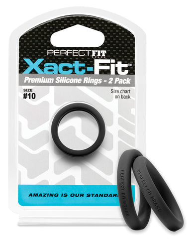 Perfect Fit Xact Fit #10 - Black Pack Of 2 - LUST Depot