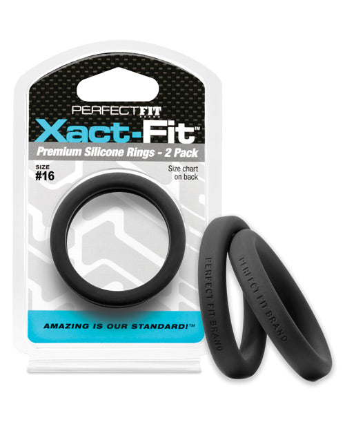 Perfect Fit Xact Fit #16 - Black Pack Of 2 - LUST Depot