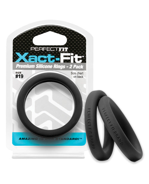 Perfect Fit Xact Fit #19 - Black Pack Of 2 - LUST Depot