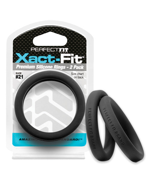 Perfect Fit Xact Fit #21 - Black Pack Of 2 - LUST Depot