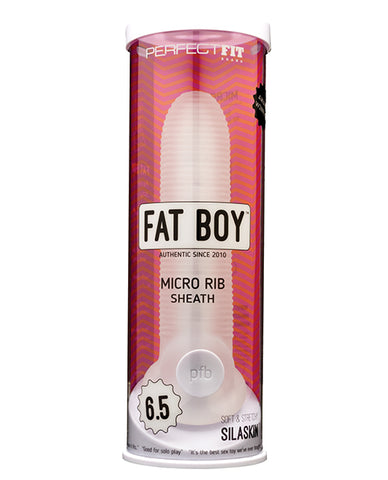 Perfect Fit Fat Boy Micro Ribbed Sheath 6.5" - LUST Depot