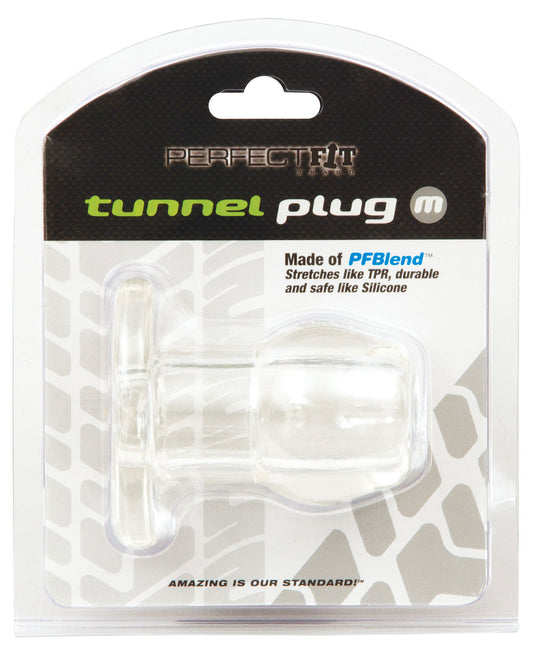 Perfect Fit Tunnel Plug Medium - Clear - LUST Depot