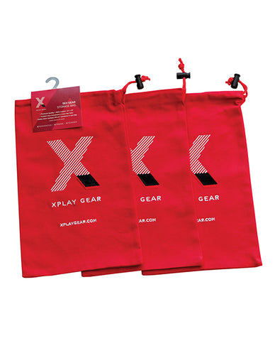 Xplay Gear Ultra Soft Gear Bag 8" X 13" - Cotton Pack Of 3 - LUST Depot
