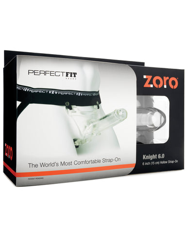 Perfect Fit Zoro Knight Hollow Strap-on - Clear - LUST Depot
