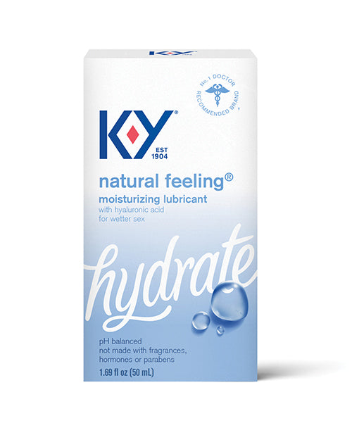 K-y Natural Feeling W-hyaluronic Acid - 1.69 Oz - LUST Depot