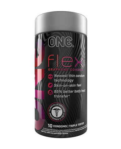 One Flex Graphene Condom - Pack Of 10 - LUST Depot