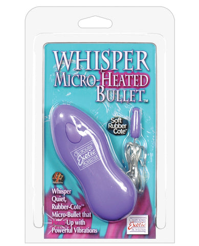 Whisper Micro Heated Bullet - Purple - LUST Depot