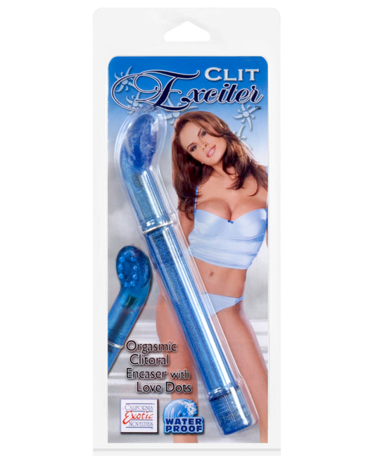 Clit Exciter W-love Dots - Blue - LUST Depot