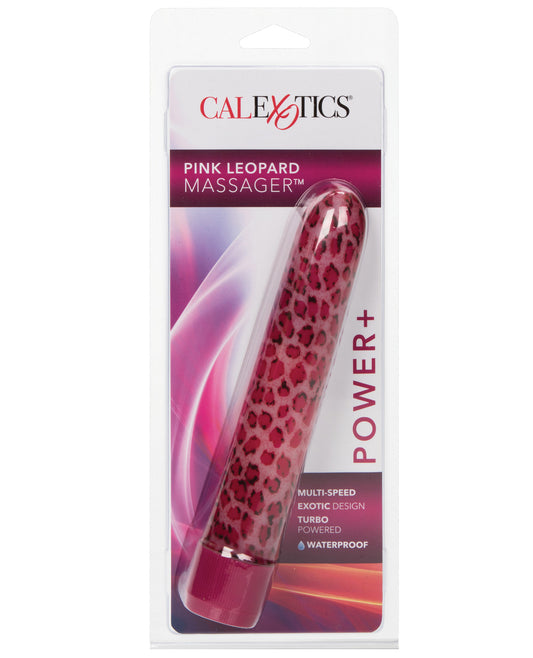 Cal Exotics Pink Leopard Massager - LUST Depot