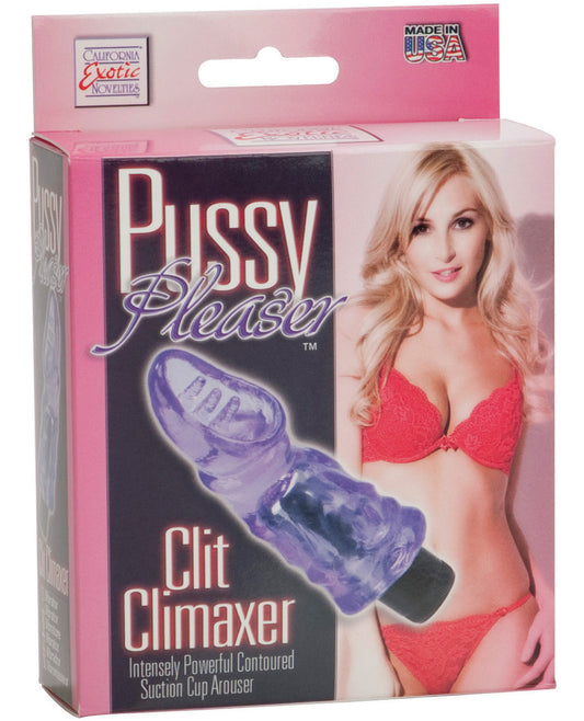Pussy Pleaser Clit Climaxer - Purple - LUST Depot
