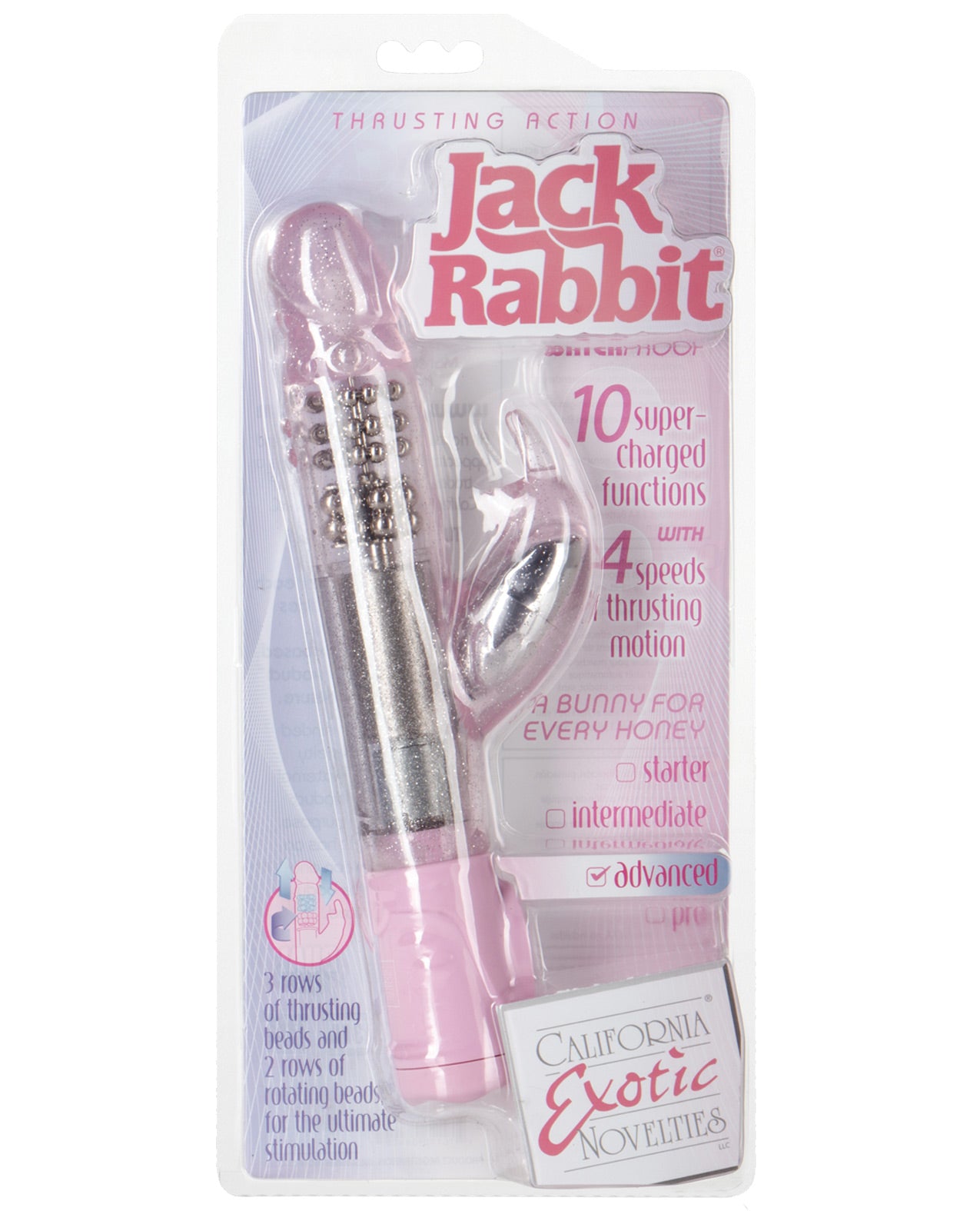 Jack Rabbits Thrusting Action - Pink - LUST Depot