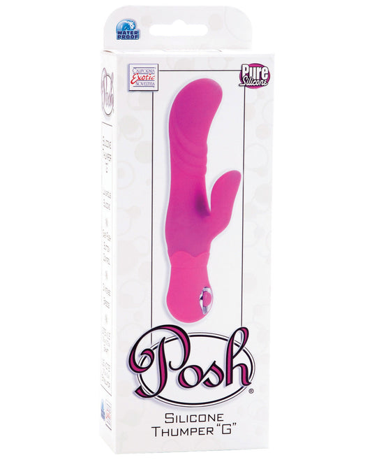 Posh Silicone Thumper G - Pink - LUST Depot