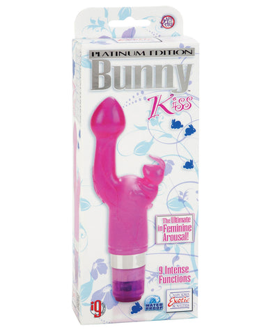 Platinum Edition Bunny Kiss - 9 Function Pink - LUST Depot