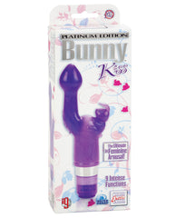 Platinum Edition Bunny Kiss - 9 Function Purple - LUST Depot