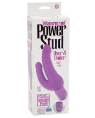 Power Stud Over & Under Dong Waterproof - Purple - LUST Depot