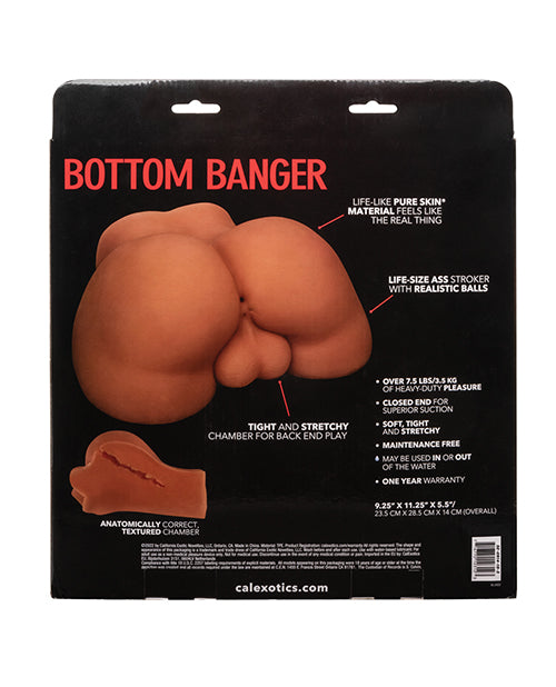 Stroke It Bottom Banger - Brown - LUST Depot
