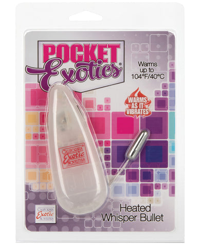 Pocket Exotics Heated Whisper Bullet - LUST Depot