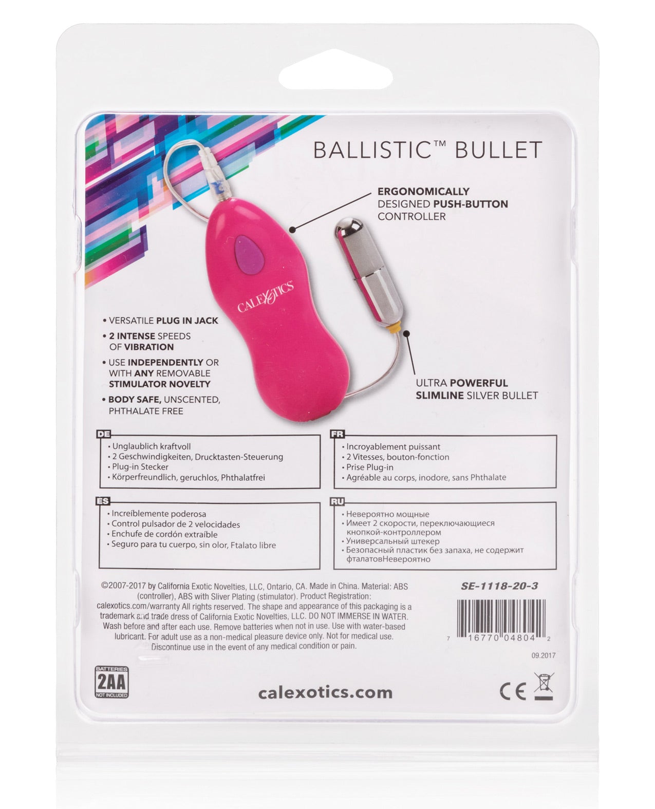 Ballistic Bullet - Pink - LUST Depot