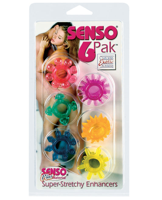 Senso 6 Pack Rings - LUST Depot